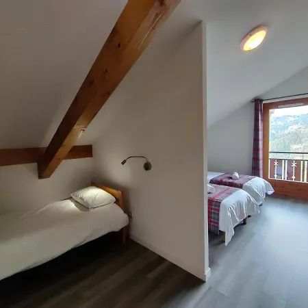 호텔 Chalet Les Pieux 크레볼랑